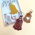 thumbnail image 4 of Decodeary 2 Chains, Cat Key Chains, Material, Soft Comfortable, Suitable Cat Dog black, 4 of 6