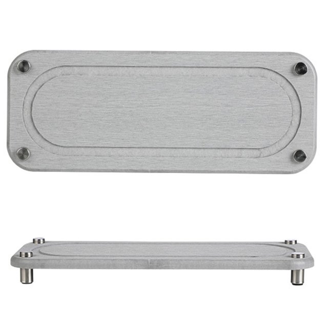 Natural Diatomaceous Mud Material Sink Organizer Pattern Grooves Design Bottle Drying Rack for Kitchen Living Room or Bathroom - Light Grey