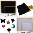 thumbnail image 2 of Back Self Adhesive Sheet Felt Velvet Making Back Velour Fabric Craft Sticker Black, 2 of 9