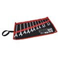 thumbnail image 1 of 12 Piece Flexible Head Ratcheting Wrench Set，Metric  Vanadium Steel Hand Combination Wrench Spanner With Portable Carrying Bag, 1 of 8