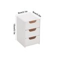 thumbnail image 3 of SSZMDLB Plastic Drawer Organizer Stackable Storage Box Sliding Drawer Unit For Desktop Bedroom Office Kitchen Bathroom Dorm Under Sink Closet, 3 of 6