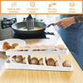 thumbnail image 2 of Egg Roller rack 2-Layer Egg Roller rack Reusable automatic sliding egg Fresh Organizer home refrigerator Kitchen, 2 of 7