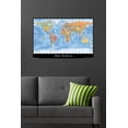 thumbnail image 4 of Map - World Wall Poster, 22.375" x 34", 4 of 4