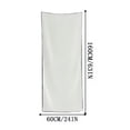 thumbnail image 4 of Big Savings! Large Cotton Bath Towels, Super Absorbent 24x63 Inch Towel, Compact Quick Dry Towels for Gym, Travel, and Home Use, Lightweight Bath Towels for Daily Use, 4 of 4