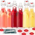 thumbnail image 3 of 10Pcs Replacement Gasket for Bottle Red Round Plastic for Fermentation, 3 of 9