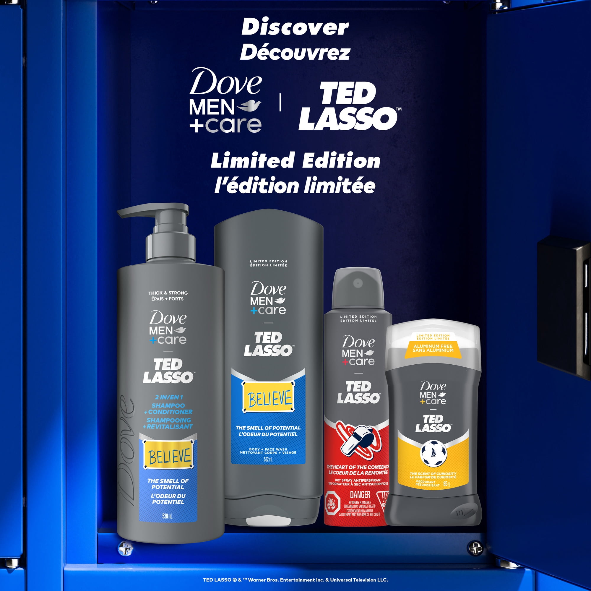 Dove Men+Care Ted Lasso Body Wash The Heart of the Comeback, 532 ml | Limited Edition