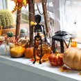 thumbnail image 2 of HHBEAUTY 11.4" Posable Skeleton Plastic Mini Skeleton Decor with Movable Joints, Outdoor Halloween Decor Props for Yard Haunted Houses Porch, 2 of 5