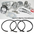 thumbnail image 4 of 3 Pcs Air Compressor Piston Ring Pneumatic parts for 48mm Cylinder, 4 of 7