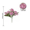 thumbnail image 2 of Baohd 2x Artificial Flowers 鈥?Elegant For Decoration Long-lasting Durability purple 1Set, 2 of 6