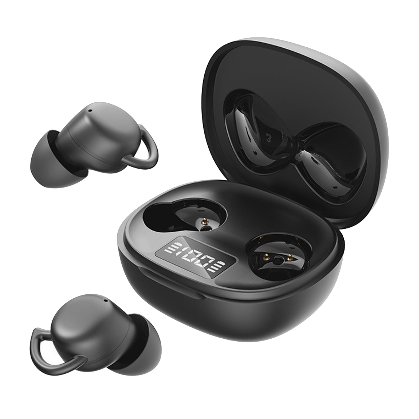 Sleep Earbuds Noise Cancelling,  5.4  Sleep Headphones for Side Sleepers, Lightweight Comfortable Mini Earbuds HiFi Sound Quality & 25 Hours