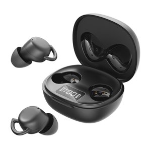 Les écouteurs de sommeil annulent le bruit, 5.4 Casques de sommeil pour lits latéraux, léger Confortable Mini Médiateurs HiFi Qualité sonore & 25 Heures