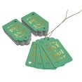 thumbnail image 3 of Inkdotpot Gold Foil Paper Hang Tags Love Is Sweet Wedding Favor Tags 100 Pack, 3 of 6