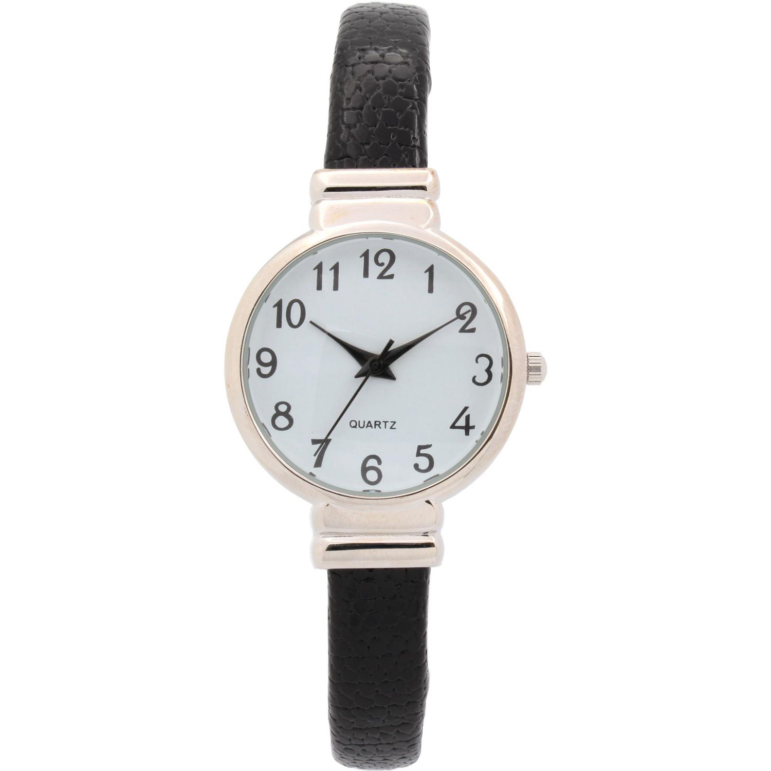 Montre pour femme avec bracelet noir