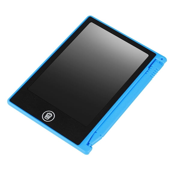Tablette d'Écriture LCD Écriture Dessin 4,5 Po pour Enfants Mémo Liste Rappel Note avec Panneau Flexible en Cristal Liquide Sécuritaire Légère Compacte