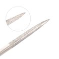 thumbnail image 3 of Unique Bargains 10Pcs 3mm x 140mm Half Round Diamond Needle File 150 Grit, 3 of 4