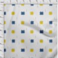thumbnail image 3 of oneOone Georgette Viscose Fabric Small Motif Ikat Print Fabric BTY 42 Inch Wide, 3 of 4