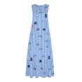 thumbnail image 3 of Innerwin Longues Robes Maxi à Imprimé Floral pour Femmes, Robe d'Été de Plage, Vacances, Sans Manches, Robe Débardeur Hawaïenne Style W S, 3 of 8