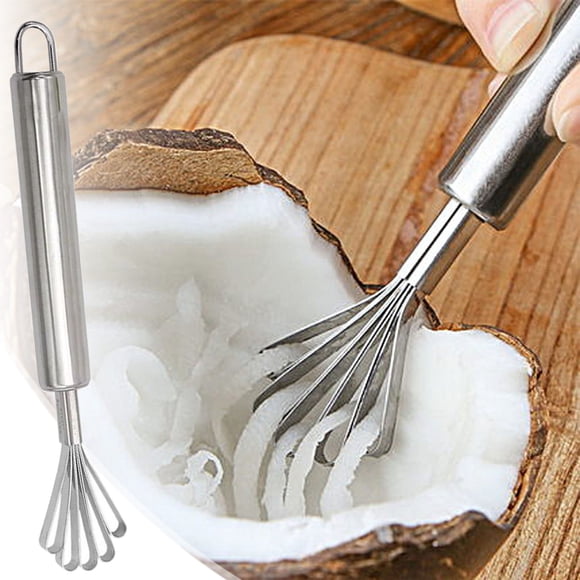Vrorvz Long Lasting Stainless Steel Multifunctional Shredder with Efficient Blades and Ergonomic Handle for Easy Shredding and Scaling,Compact Lightweight Design,Easy Clean Kitchen Gadget