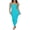 Blue, variant on Diconna Womenacute;s Tube Top Dress Strapless Sleeveless Cutout Solid Color/Stripes Print Knit Dress Summer Beach Dress