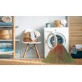 thumbnail image 2 of Ahgly Company Tapis Rond Lavable en Machine Intérieur Caramel Brun, 4 Pieds Rond, 2 of 7