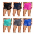 thumbnail image 3 of kurtrusly Bottom Lace Shorts Matching Swim Trunks Briefs Swimwear Swimsuit Gray XL 1Set, 3 of 6