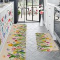 thumbnail image 4 of Binwennn Fuzzy Blanket Sweater Flags of The World Blanket Spring Summer Kitchen Carpet (2 Pieces) Kitchen Carpet Washable Cushion Comfortable Kitchen Carpet Set Comfortable Kitchen Carpet, 4 of 5