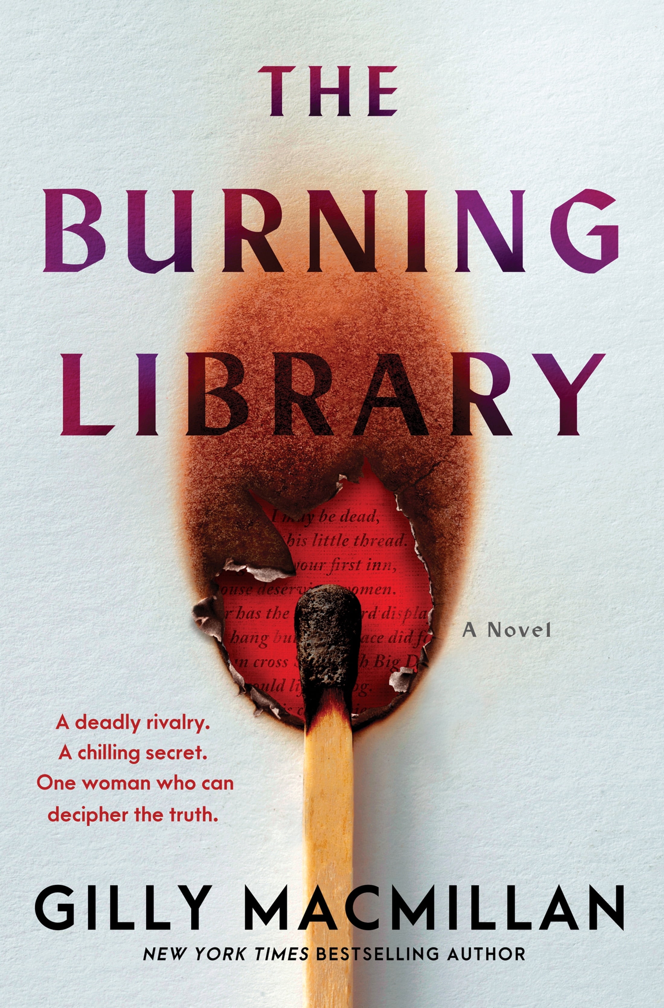New and Trending: The Burning Library by Gilly Macmillan