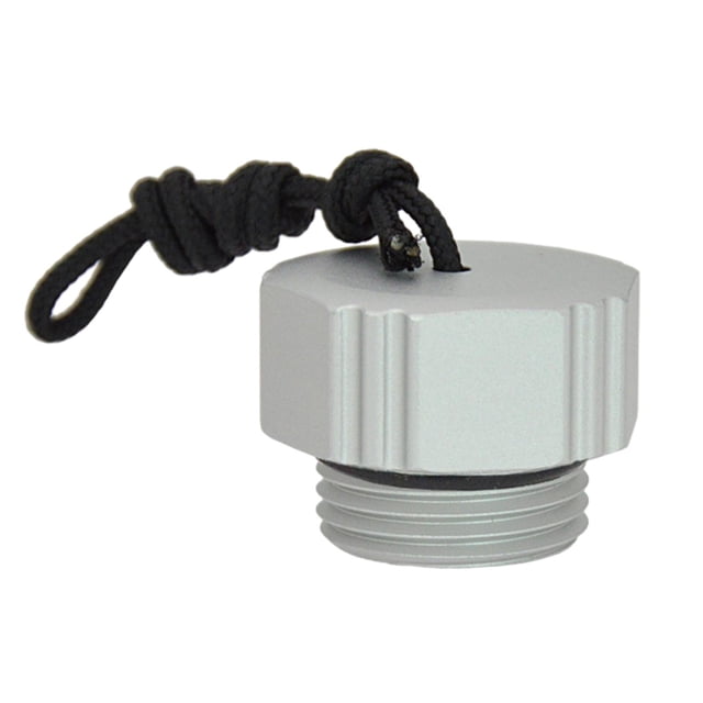 Scuba Diving Dust Cap, Scuba Diving Tank Valve Cover, Portable Durable with Lanyard, Protector Cap for Din Scuba Tank Valve ExternalThreadSilver