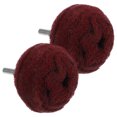 thumbnail image 3 of SHISUYAN 2pcs Buffing Wheels For Drill Angle Grinder Attachment Wheel Scouring Pads Power Scrubber Cleaning Kit, 3 of 9