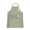 thumbnail image 1 of Lksixu Stripe Aprons Adjust Bib Aprons With Pockets Linen Cooking Kitchen Chef Apron For Women And Men Kitchen Gadgets, 1 of 6