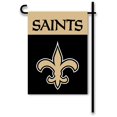 thumbnail image 1 of New Orleans Saints Home / Yard Flag 13" x 18" 2-Sided, 1 of 1