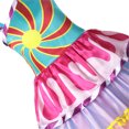 thumbnail image 2 of Halloween Costume Choice Candy Cheerleader Emoji Neon Style with Hairband Cuff, 2 of 6