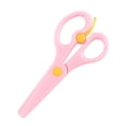 thumbnail image 1 of SIYTUAU Pink Safety Scissors For Kids Paper Craft Plastic Material 5.31X2.36In Size Rounded Head Wrap To Prevent Injury For School Use Children Craft Tool Pink, 1 of 6
