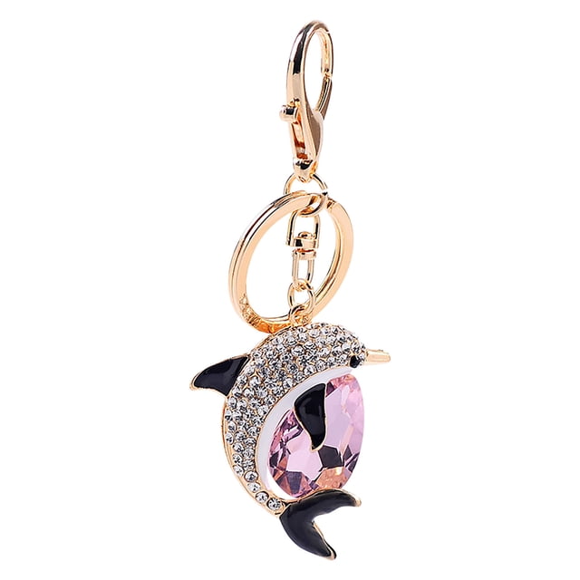Stylish Unisex Keychain for Car Keys Handbag or Backpack Durable Metal Charm Accessory with Secure Ring