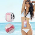 thumbnail image 2 of WRKEKC Clearance IPX8 Waterproof Phone Pouch, Touchscreen-Compatible Dry Bag for Swimming, Diving, or Rafting, Transparent Design with Adjustable Lanyard, Fits Up to 6.7 Phones, 2 of 7