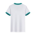 thumbnail image 3 of WEIYLL T-Shirts pour Garçons Patchwork Coloré Manches Courtes Col Rond Vêtements pour Enfants de 3-4 Ans, 3 of 9