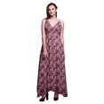 thumbnail image 1 of Bimba Robe de Plage Bohème Longue Sans Manches à Bretelles Imprimée Florale pour Femme - Xxx-Grand, 1 of 6