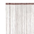 thumbnail image 2 of Homeholiday 200cm x 100cm Door Window Solid String Curtain Strip Tassel Drape Divider Sheer Home Decoration Valance, 2 of 8