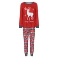 thumbnail image 1 of LSLJS Christmas Family Pajamas Matching Sets, Matching Family Christmas Pajamas Set Christmas Pjs for Family Set Red Plaid Top and Long Pants Sleepwear Sets for Holiday Xmas Sleepwear Set, 1 of 9
