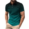 thumbnail image 1 of QIPOPIQ Polos Tactiques de Performance pour Hommes pour l'Extérieur à Manches Courtes et Longues, Évacuation de l'Humidité Liquidation, 1 of 6
