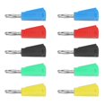 thumbnail image 1 of Banana Plug, PE Nickel Plating Stackable Design  Technology Zinc Alloy Binding Post, For Laboratory Speakers Classroom Industry, 1 of 8