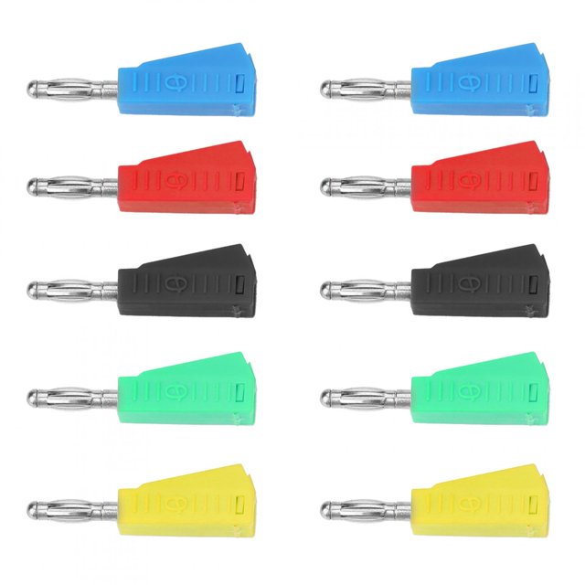 Banana Plug, PE Nickel Plating Stackable Design Technology Zinc Alloy Binding Post, For Laboratory Speakers Classroom Industry