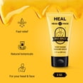thumbnail image 3 of Bee Bald Heal Baume de Guérison Post-Rasage Apaise Instantanément la Peau Endommagée Traite les Bosses Rougeurs Rasoir Brûle-Tout & Autres Irritations Connexes au Rasage 2 Fl Oz Chacun (Lot de 2), 3 of 5