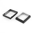 thumbnail image 1 of Unique Bargains 2 Pcs Noir Transparent Rectangle Plastique Interrupteur Étanche Couvre les Gardes, 1 of 1