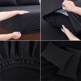 thumbnail image 3 of Home Beyond & HB design - Thermal Solid Bed Sheets Set Queen Size - 4-Piece Flannel Fleece Bedding Sheet Set with Deep Pocket - Super Soft C, 3 of 5