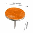 thumbnail image 2 of Summer Savings! Gspmoly Outdoor Reflective Flat Head Nails At Night Multi-Specification Five-Color Optional Round Nails Fixed By Field Night Marks Summer Savings, 2 of 5