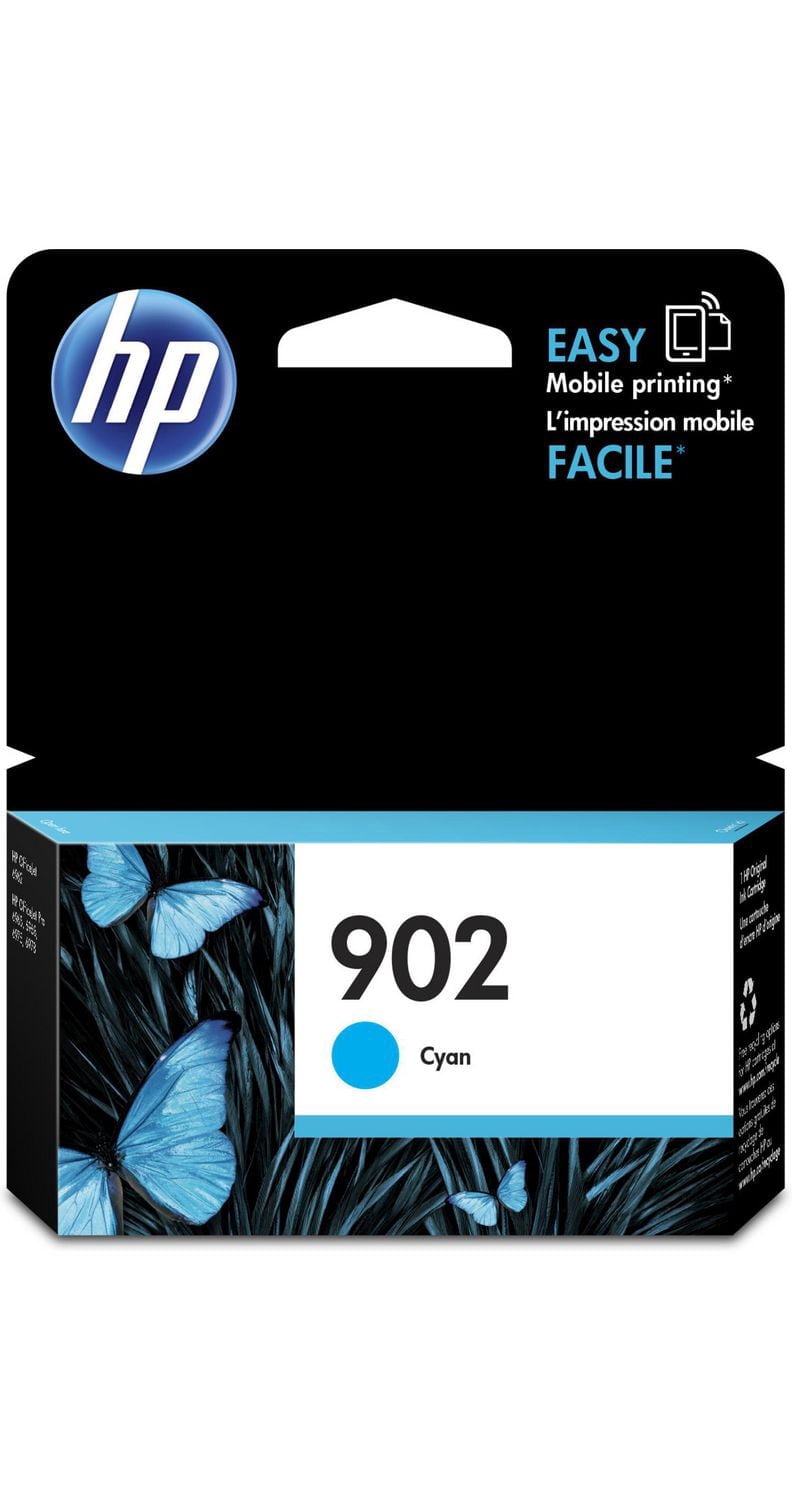HP 902 Cartouche d’encre cyan d’origine (T6L86AN)