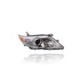 thumbnail image 1 of Headlight - Compatible/Replacement for '10-11 Toyota Camry Base/LE/XLE (Japan Built) - Halogen, Chrome Interior Bezel - Right Hand - Passenger - 8113033700, 1 of 2