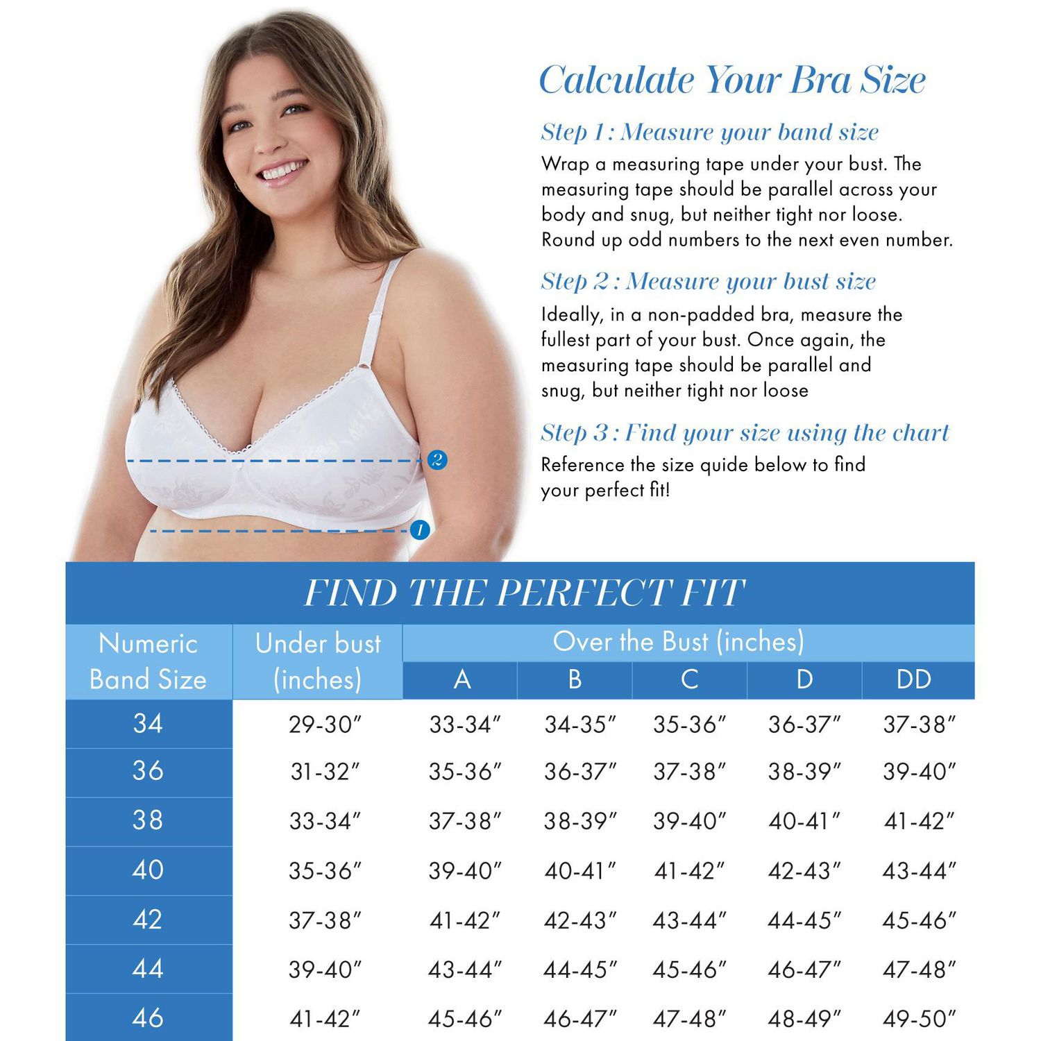 Bestform 9706222 Floral Jacquard Wireless Soft Cup Bra with Lightly-Lined Cups