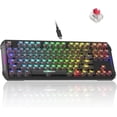thumbnail image 1 of DarkBeacon Flux 87 HE Magnetic Switch Gaming Keyboard, Adjustable Actuation, 1 of 13
